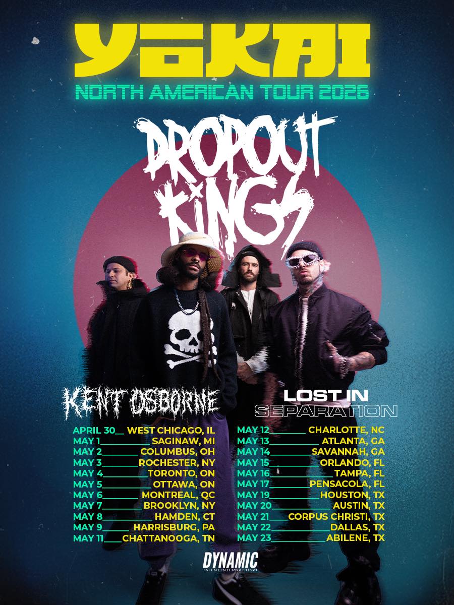 Dropout Kings Tour Poster 2026